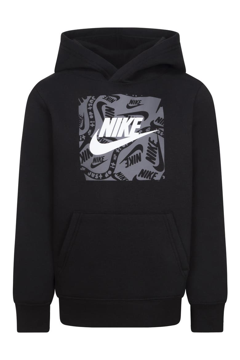 Kids' Futura Sportswear Hoodie, Main, color, 023BLACK