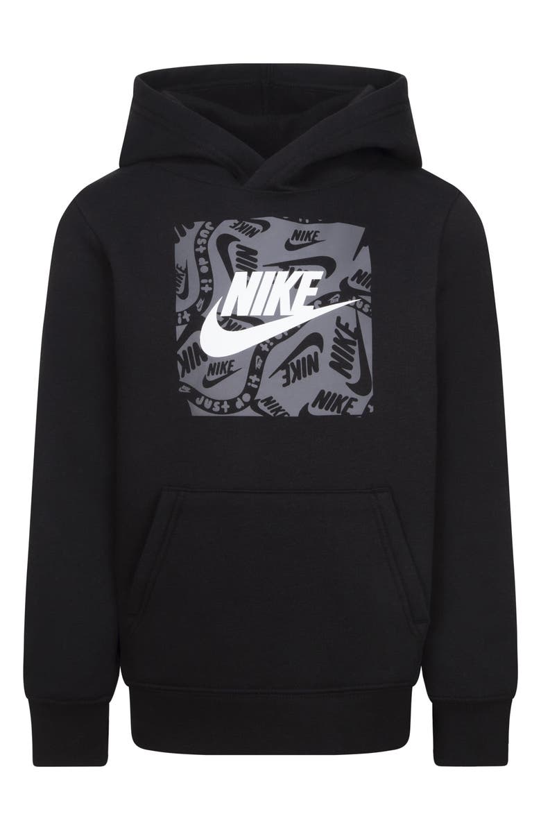 Nike Kids' Futura Sportswear Hoodie, Main, color, 