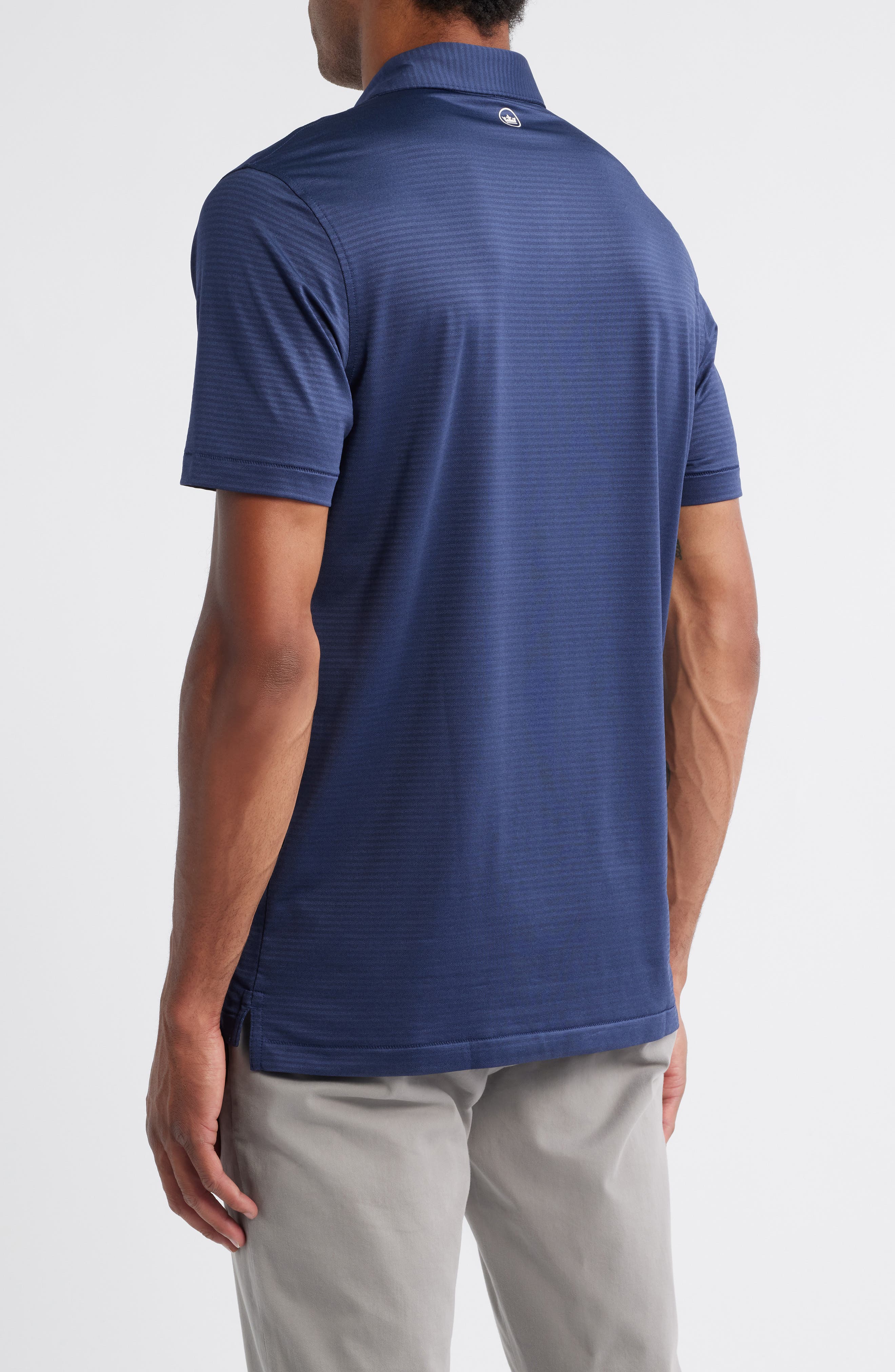Crown Crafted Stripe Performance Jersey Polo - image 2