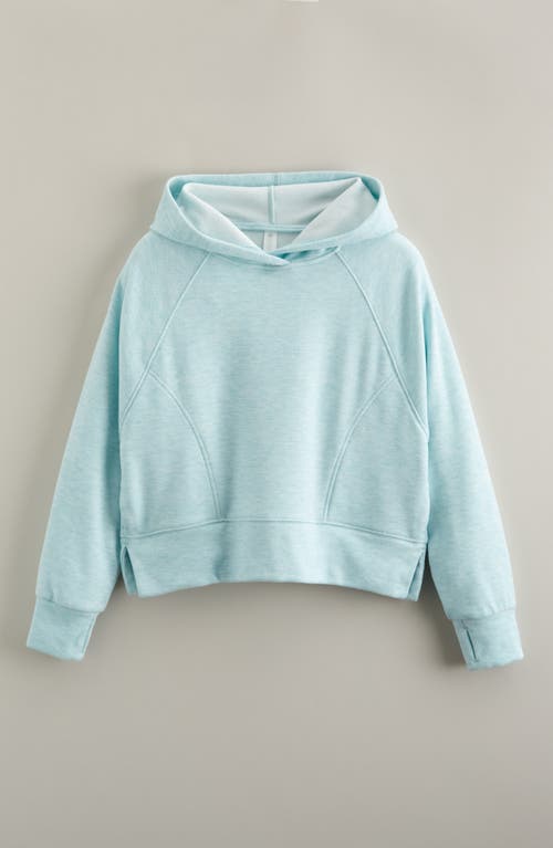 Zella Girl Kids' Weekend Cozy Hoodie In Blue
