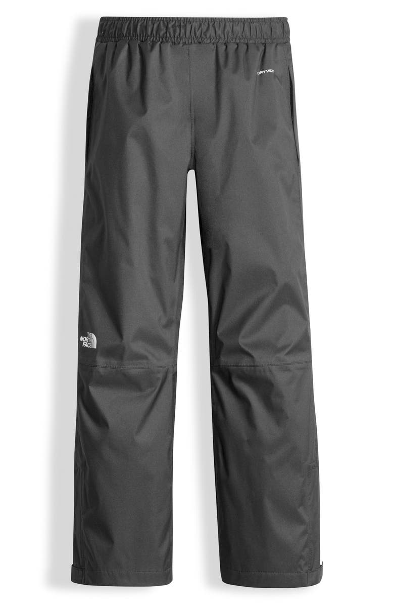 The North Face Resolve Waterproof Rain Pants, Main, color,