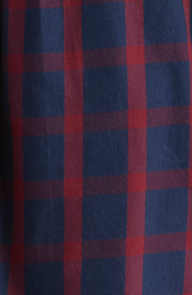 Nordstrom Kids' Plaid Button-Up Shirt, Alternate, color, Navy Peacoat Chill Plaid