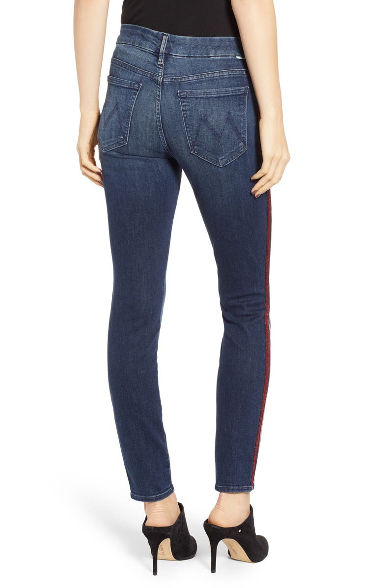 MOTHER Looker Ankle Skinny Jeans, Alternate, color,