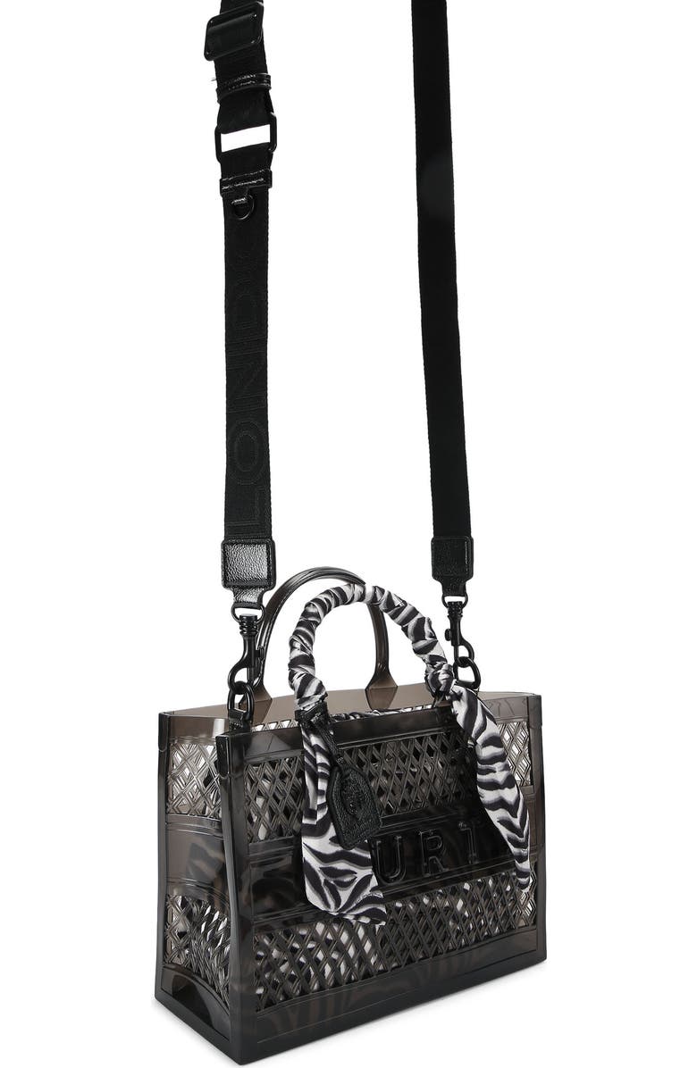 Kurt Geiger London Small Jelly Tote Bag, Alternate, color, Black