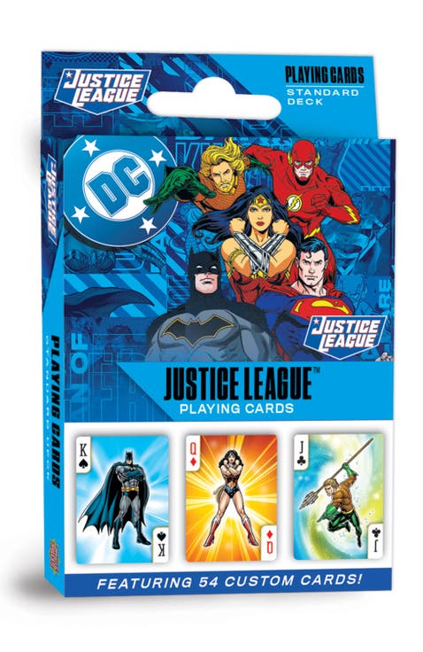 Justice League Playing Cards