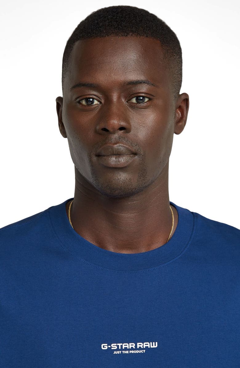 G-STAR Center Chest Boxy Organic Cotton Graphic T-Shirt, Alternate, color, 