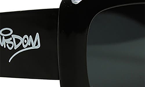 Wisdom Frame 1 52mm Square Sunglasses In Black