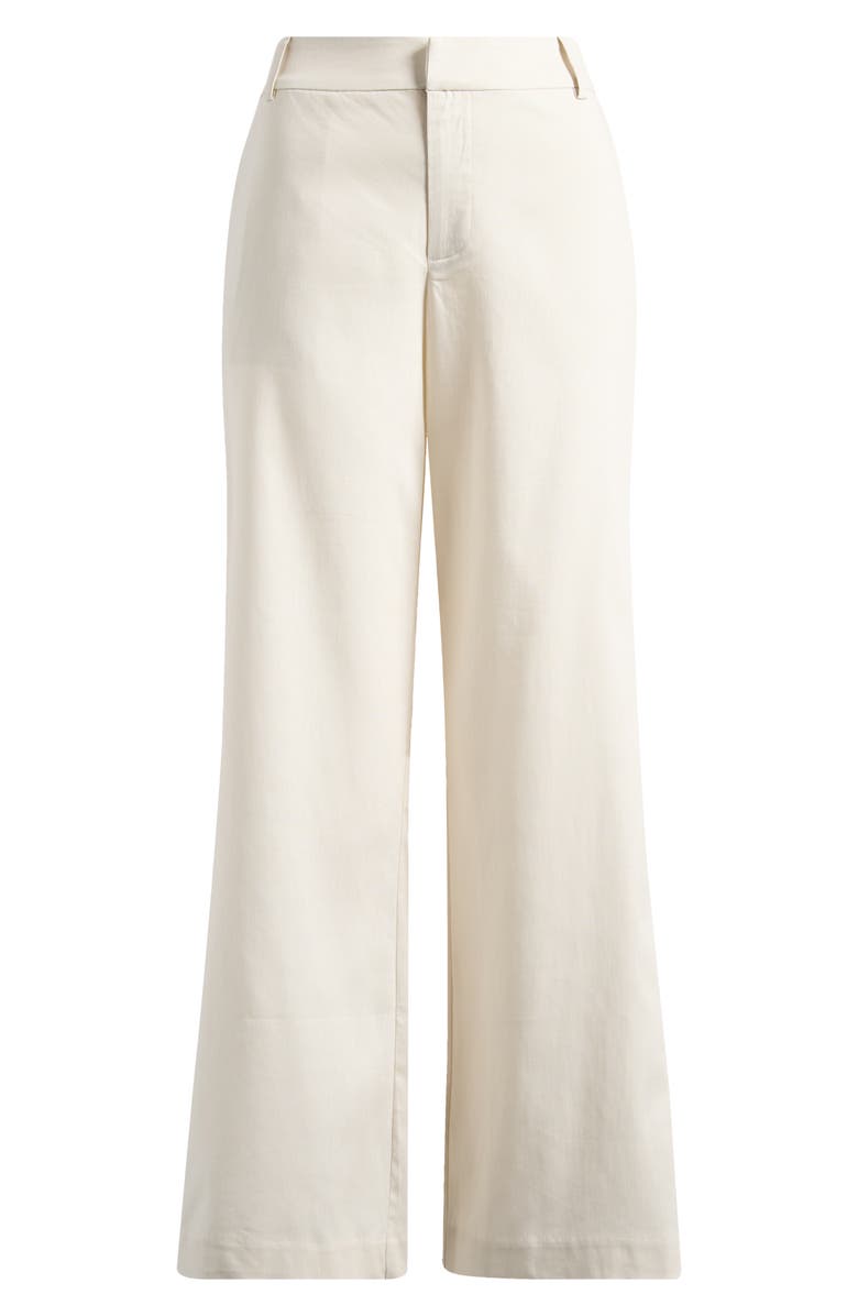 Good American Tencel Lyocell Blend Wide Leg Pants, Main, color, Lino
