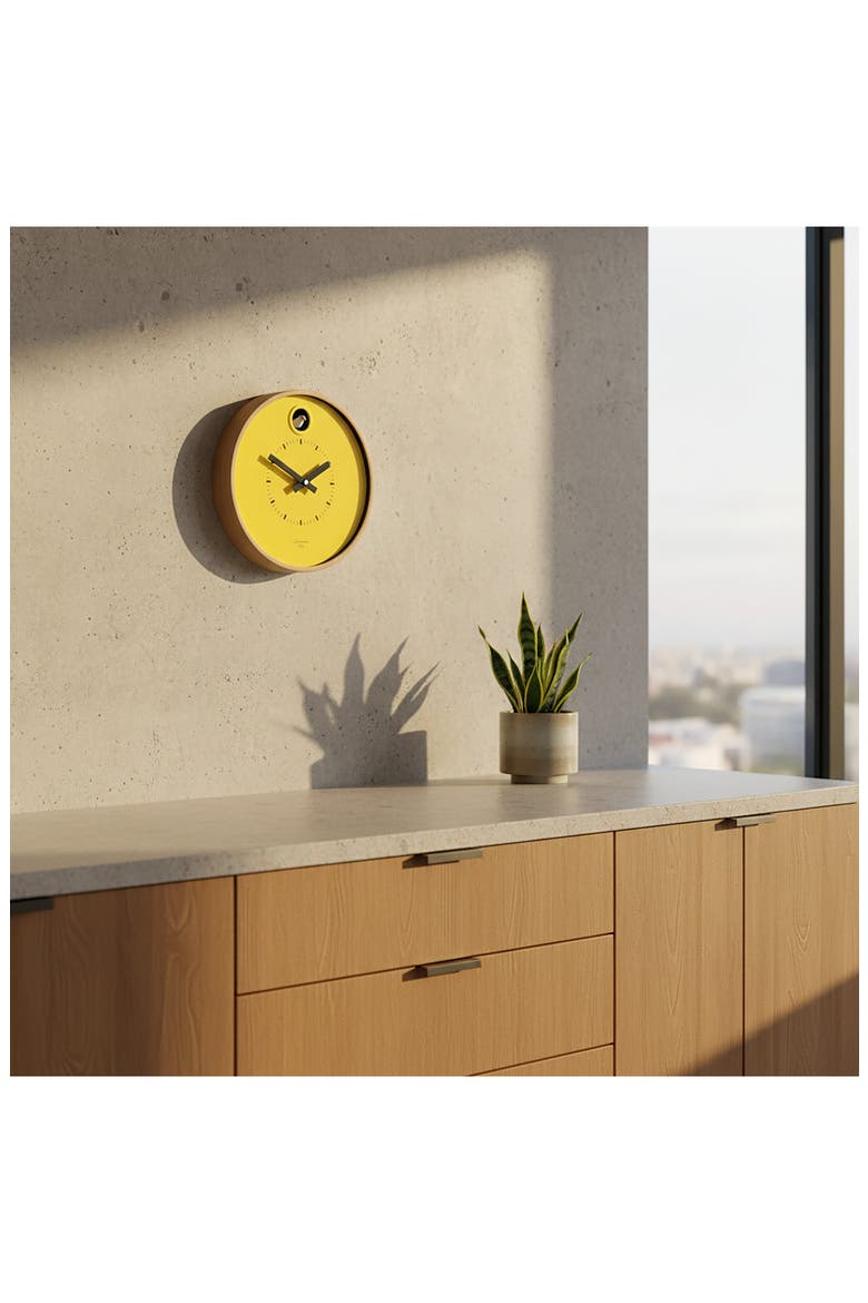 Dot Cuckoo Clock, Alternate, color, YELLOW