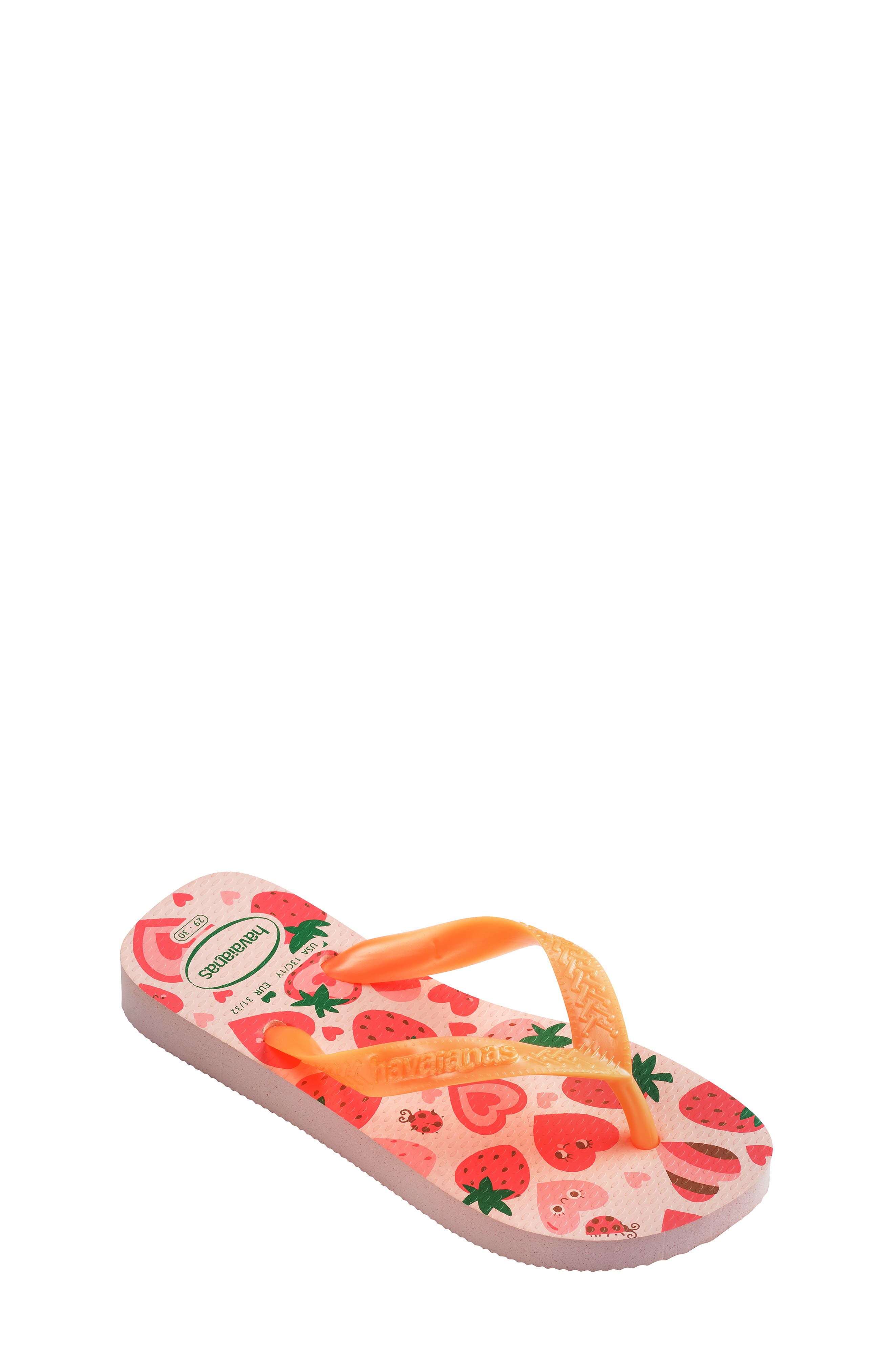 Havaianas Kids' Flores Flip Flop, Main, color, 
