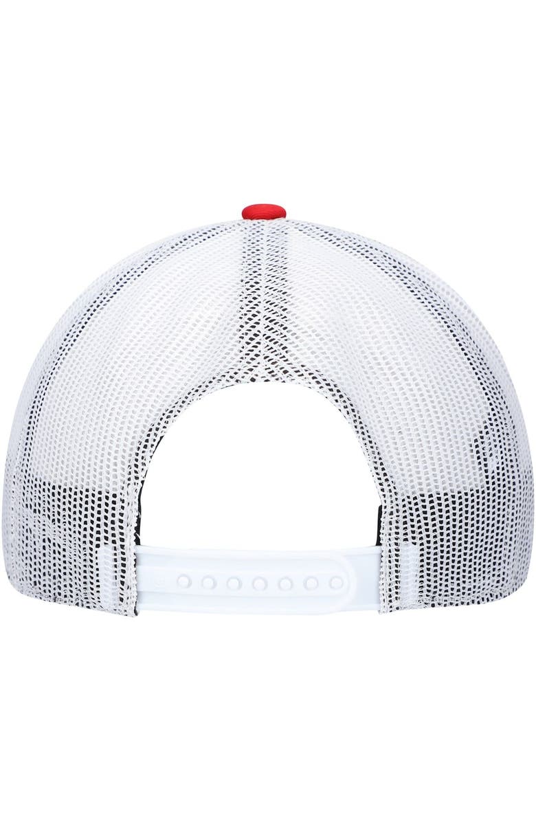 '47 Men's '47 Red/White Cincinnati Reds Primary Logo Trucker Snapback Hat, Alternate, color,