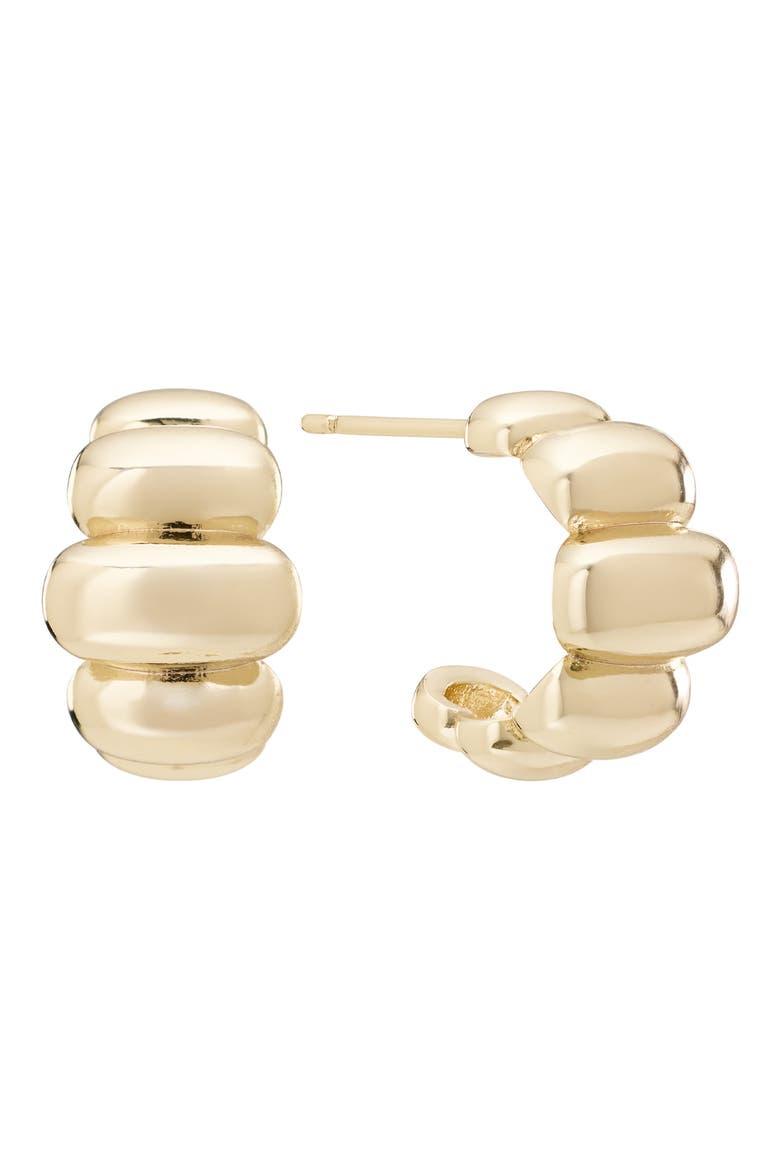Graduated Oval Hoop Earrings video