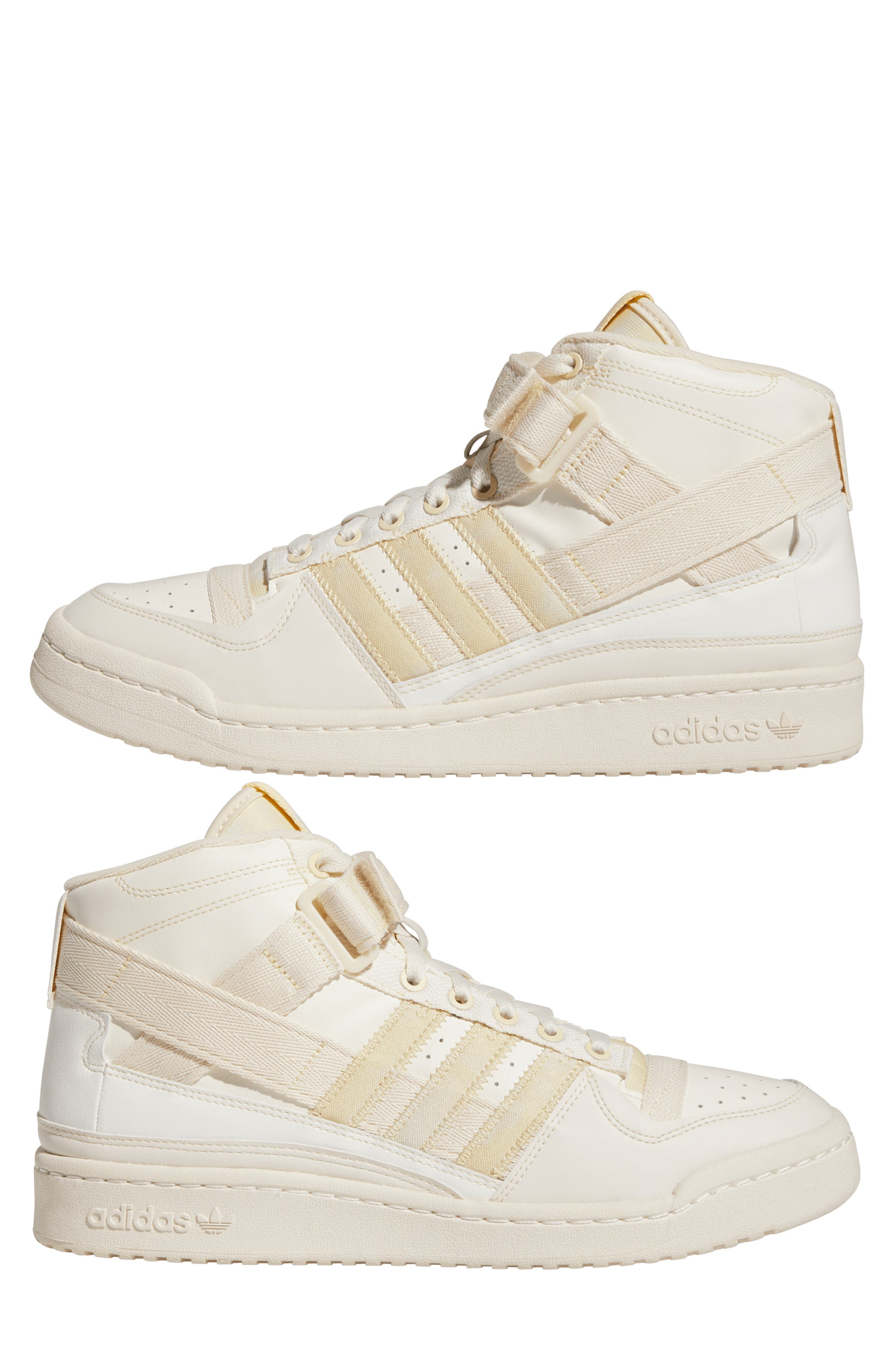 adidas Parley Forum Mid Basketball Shoe, Alternate, color, 