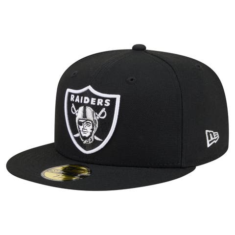 Men's New Era Black Las Vegas Raiders 59FIFTY Fitted Hat