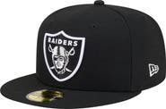New Era Men's New Era Black Las Vegas Raiders 59FIFTY Fitted Hat