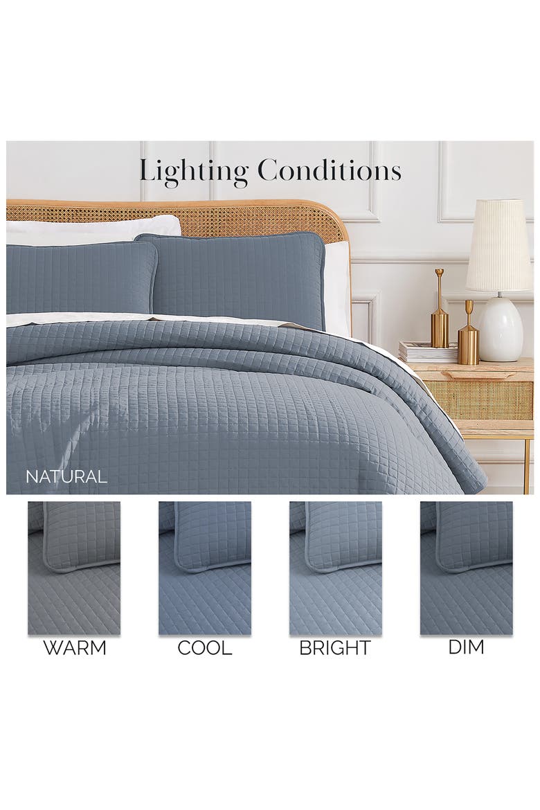 Vilano Springs Oversized Quilt Set, Alternate, color, SLATE BLUE