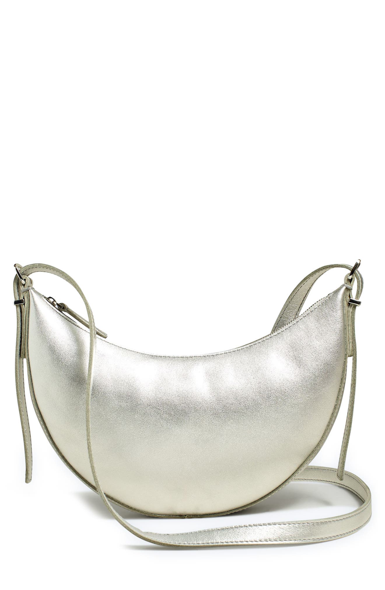 Madewell Essentials Crescent Mini Crossbody Bag, Alternate, color, 