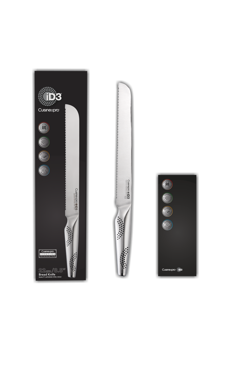 iD3® 8.5" Bread Knife, Alternate, color, Silver