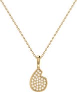 LuvMyJewelry Street Cycle Diamond Pendant Necklace