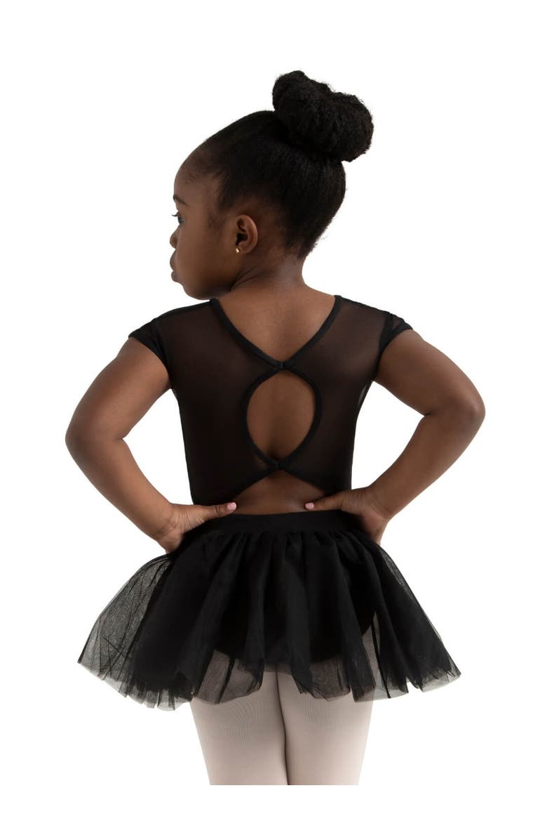 CAPEZIO Keyhole Back Tutu Dress, Alternate, color, Black