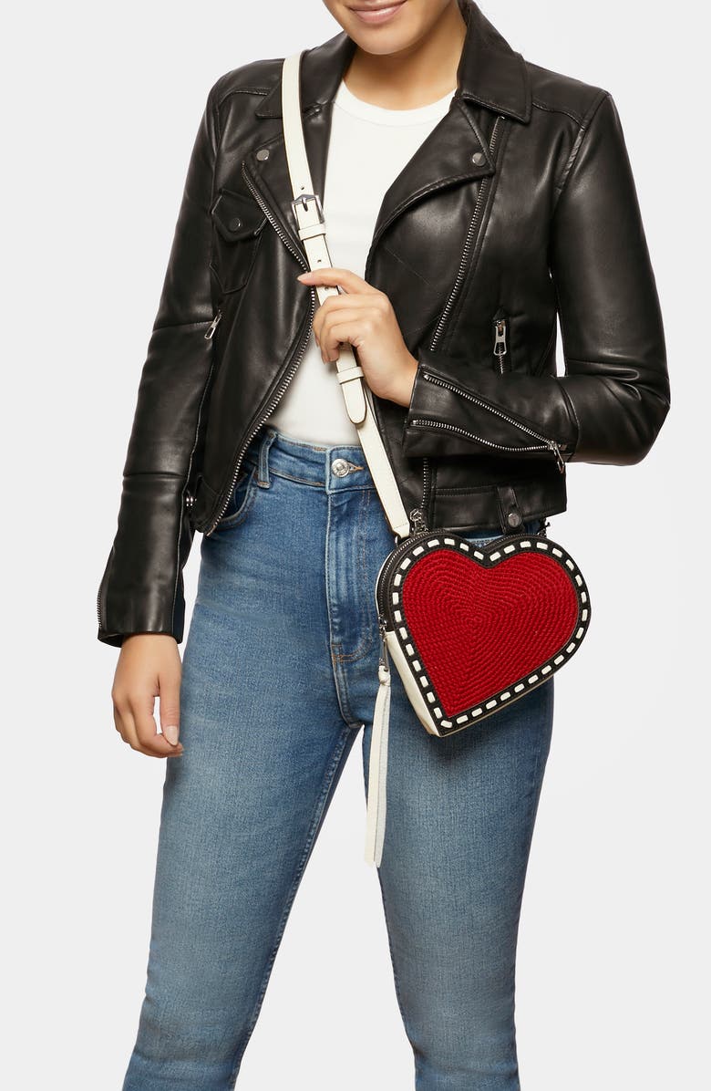 Aimee Kestenberg Nothing But Love Clutch, Alternate, color,