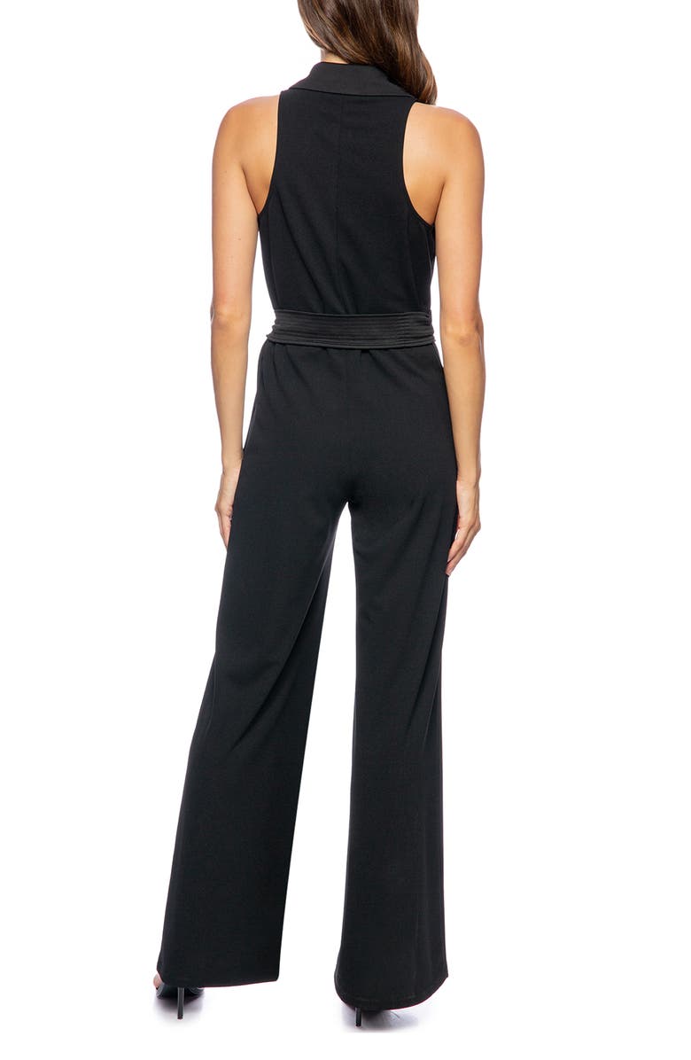 Marina Johnny Collar Jumpsuit, Alternate, color,