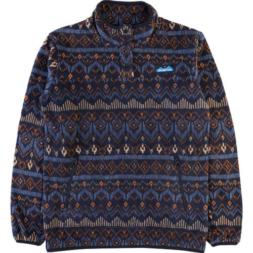 Kavu Cavanaugh Fleece Jacket In Black