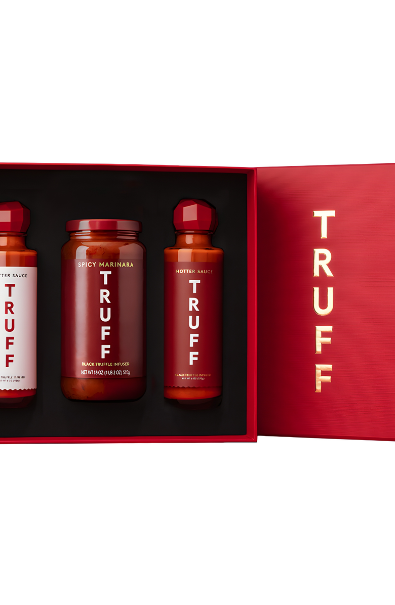 TRUFF Spicy Lovers Hot Sauce Variety Pack, Alternate, color, Red / Gold