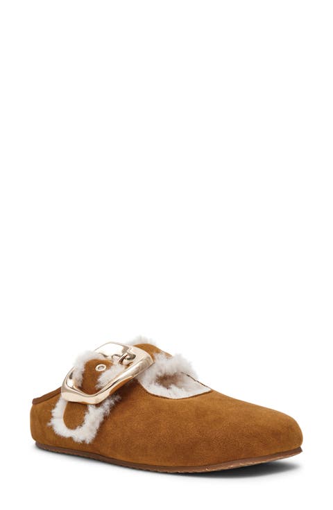 Cloudy Faux Shearling Mule (Women)