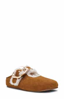 Steve Madden Cloudy Faux Shearling Mule