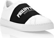 PHILIPP PLEIN Leather Lo-Top Sneakers Philipp Plein Tm Women