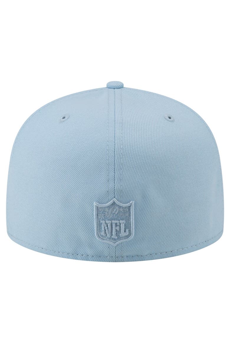 Men's  New Era Light Blue Dallas Cowboys Color Pack 59FIFTY Fitted Hat, Alternate, color, Light Blue