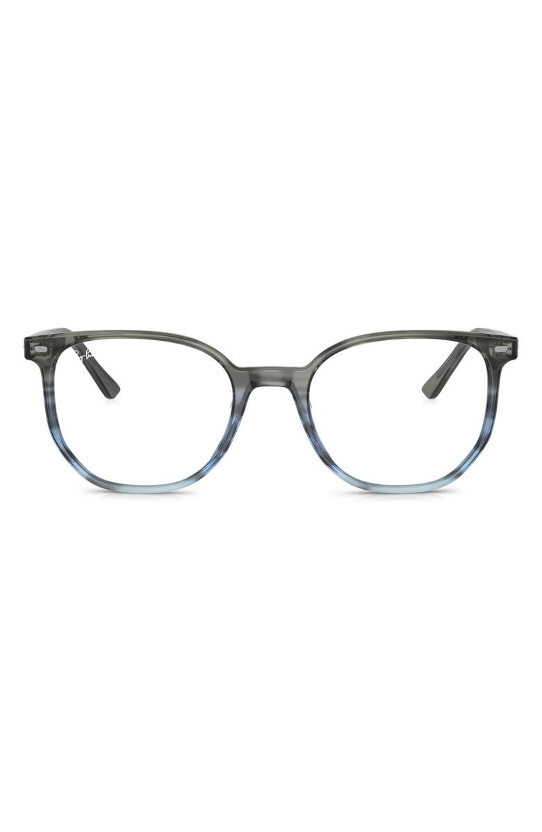 Ray-Ban Elliot 48mm Irregular Optical Glasses, Main, color, Grey Gradient