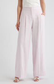 BOSS Tiana Pleated Wide Leg Pants
