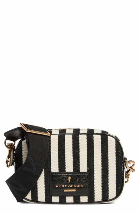 Kurt Geiger London Chiswick Stripe Small Camera Crossbody Bag