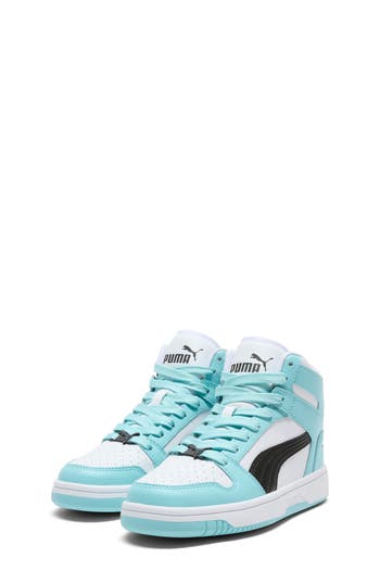 Puma Kids' Rebound Layup High Top Sneaker In Multi