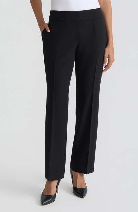 Ava Stretch Crepe Bootcut Pants