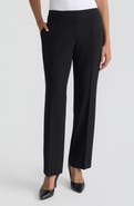 KASPER Ava Stretch Crepe Bootcut Pants