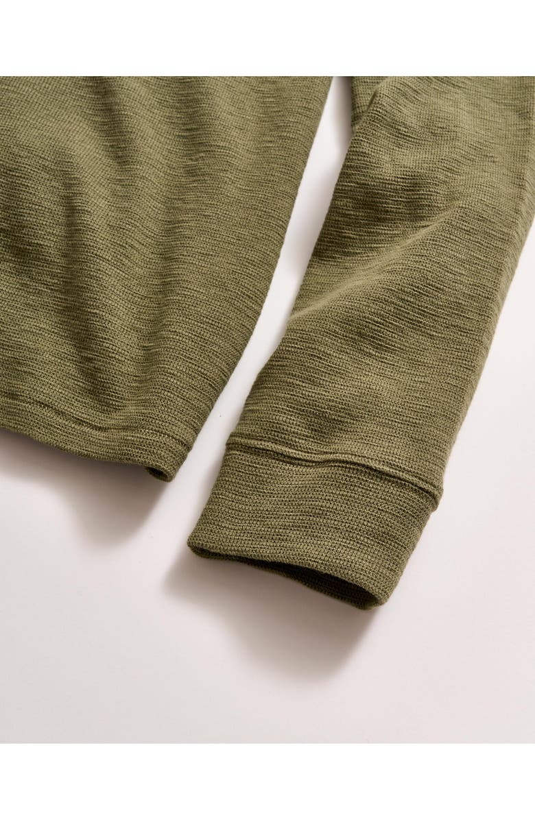 Billy Reid Slub Tuck Henley, Alternate, color, Lichen Green