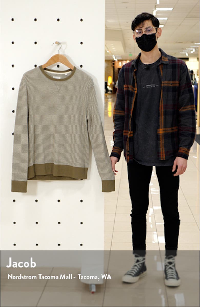 Stripe Sweatshirt, sales video thumbnail