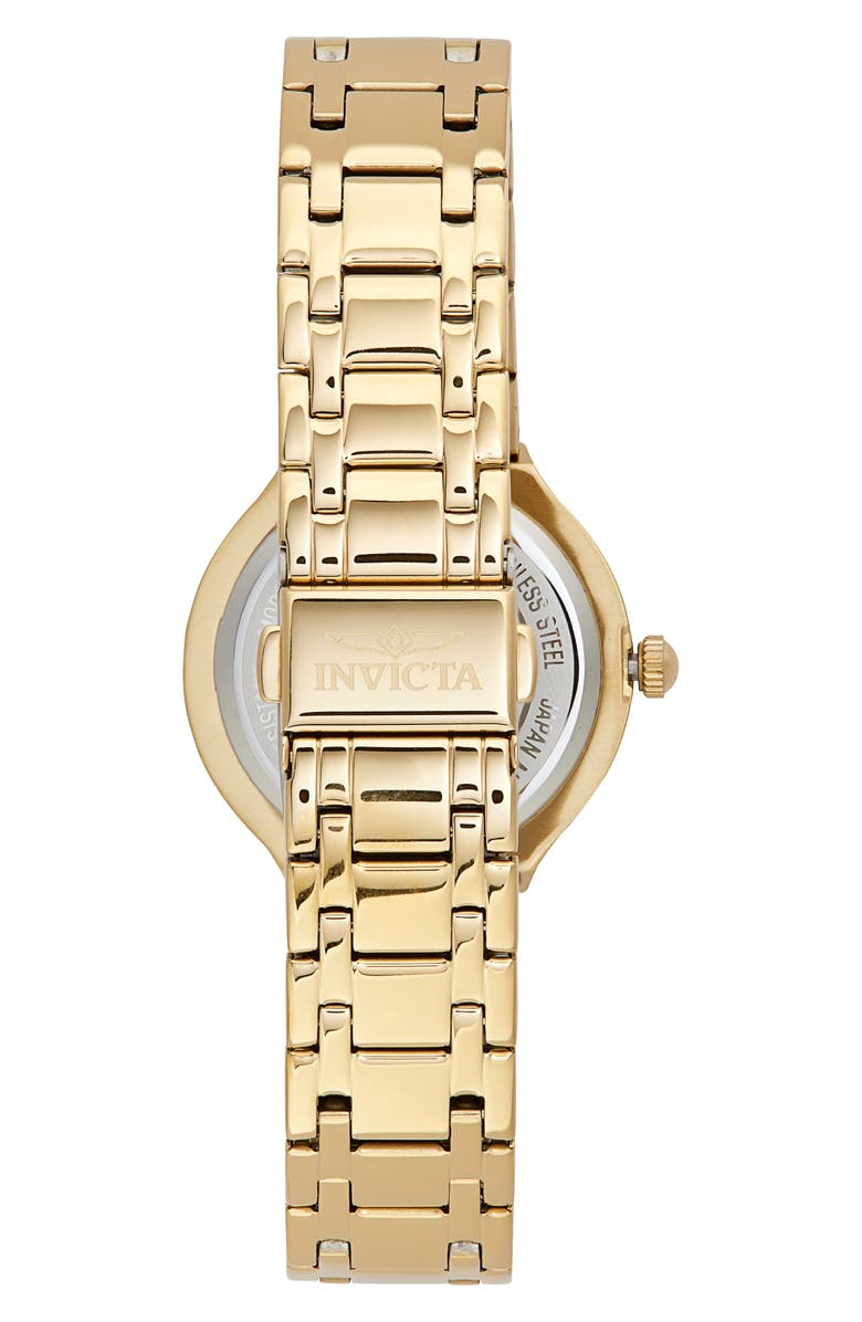 INVICTA Wildflower Mother-of-Pearl Dial Bracelet Watch, 32mm, Alternate, color,