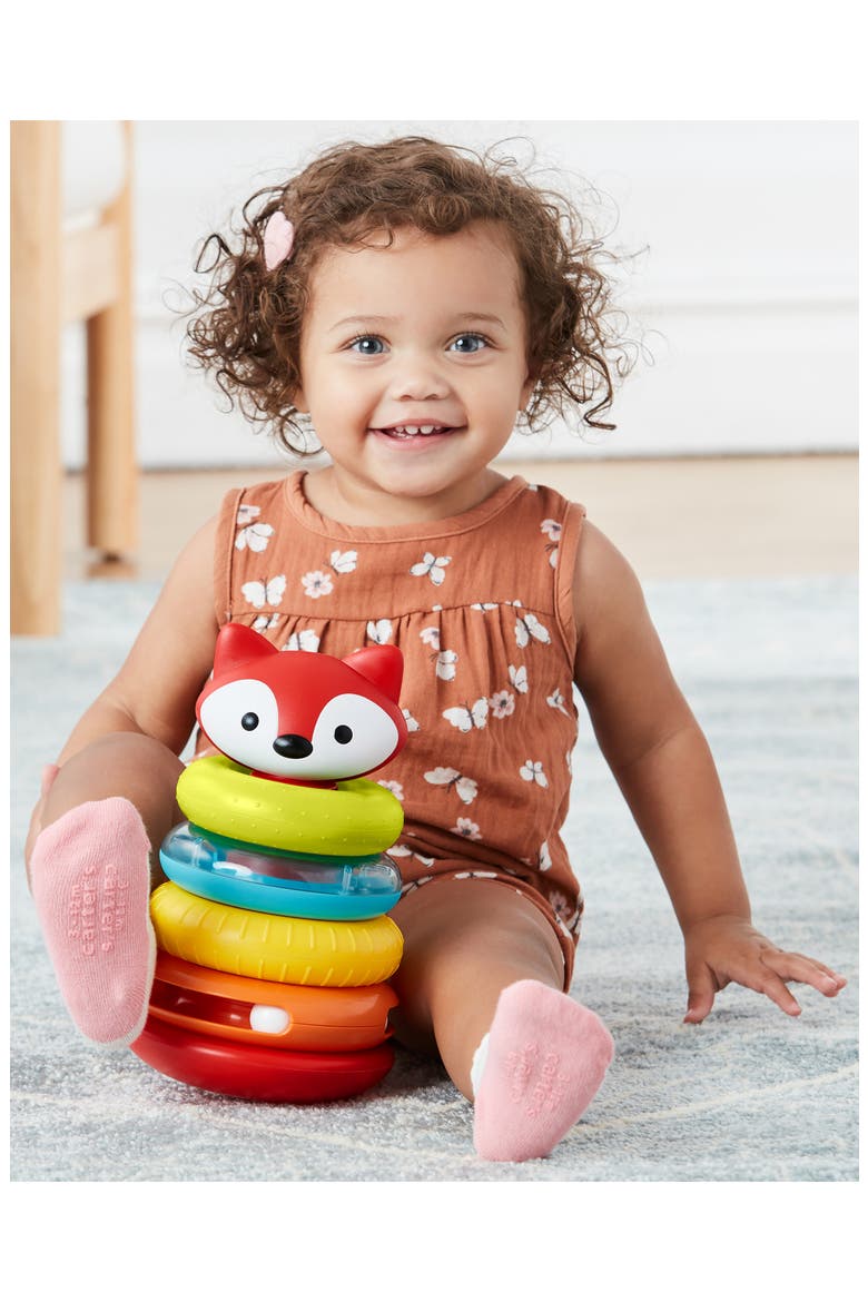 Explore More Stacking Toy, Alternate, color, MULTI