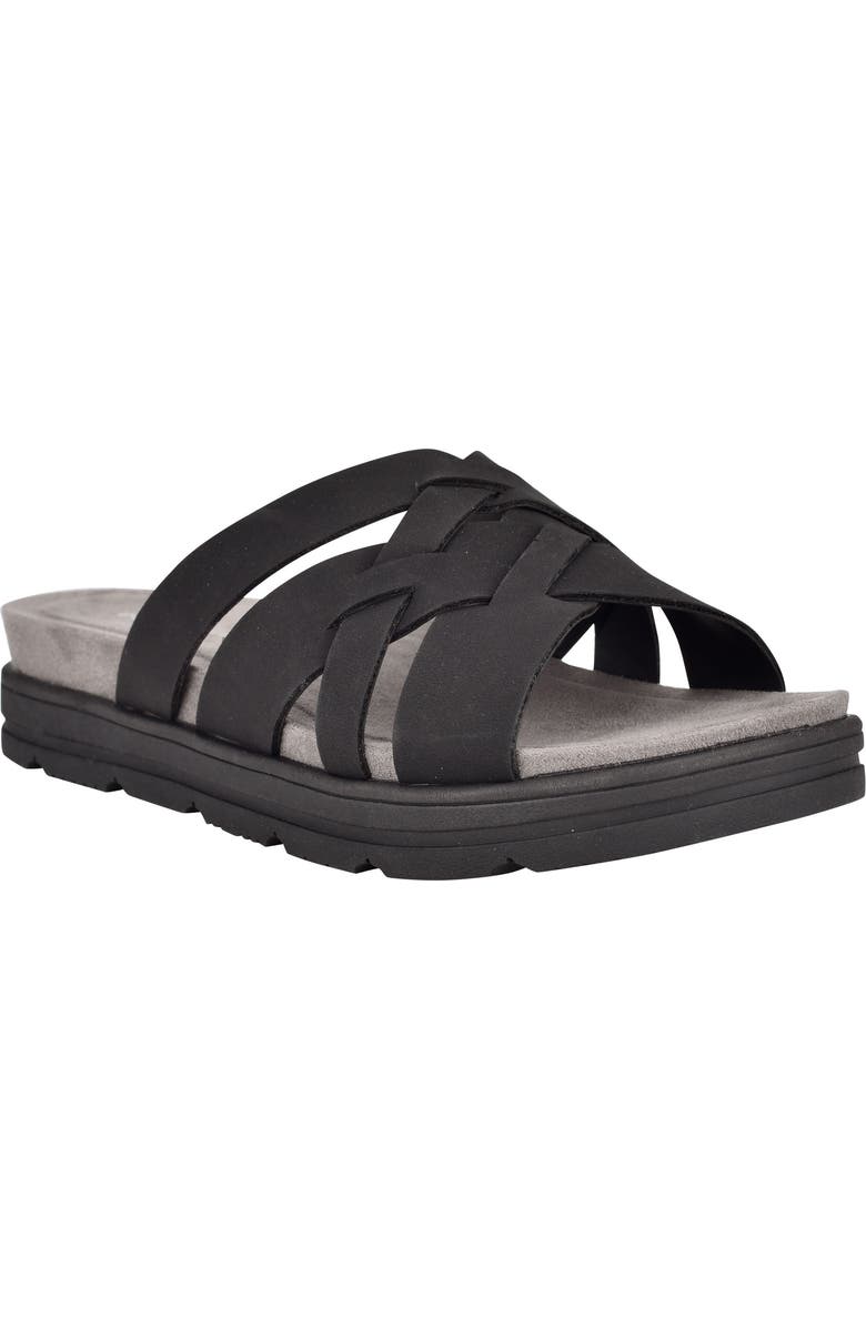 Easy Spirit Star Slide Sandal - Wide Width Available, Main, color,