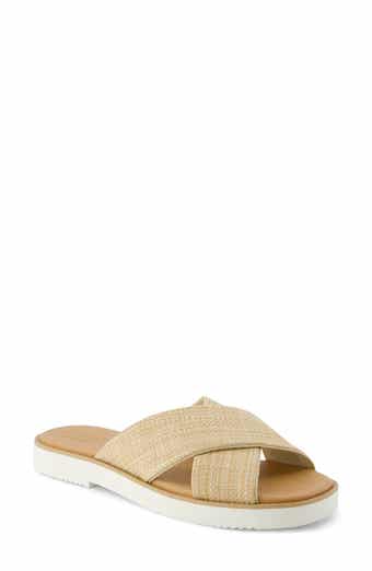 TOMS Mae Crossover Slide Sandal