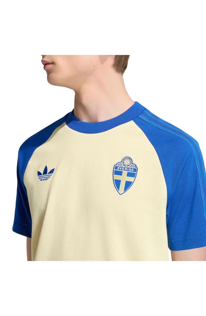 adidas Men's adidas Yellow Sweden National Team Originals T-Shirt, Alternate, color, Yellow