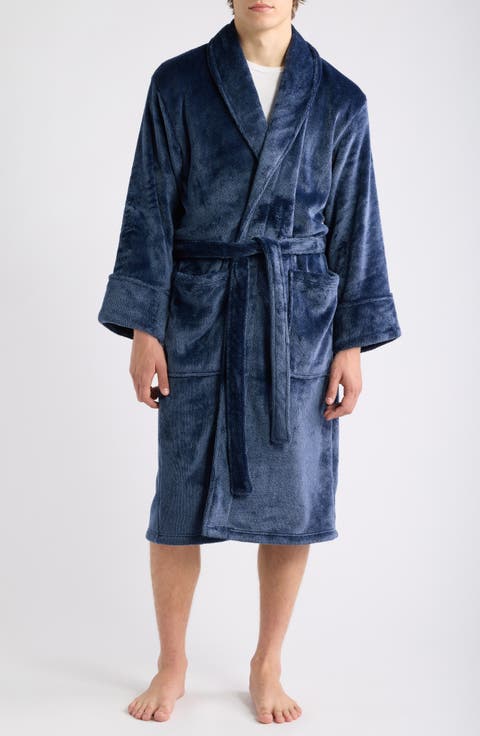 Plush Heathered Robe