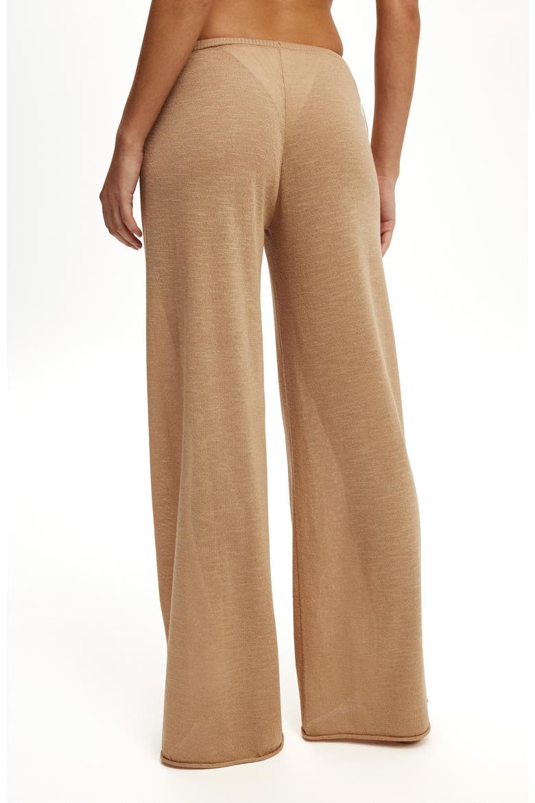 Women's Isla Knit Relaxed Pant, Alternate, color, Natural