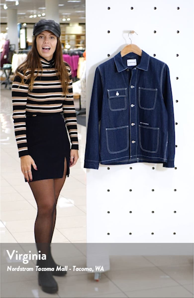 Raw Denim Chore Jacket, sales video thumbnail