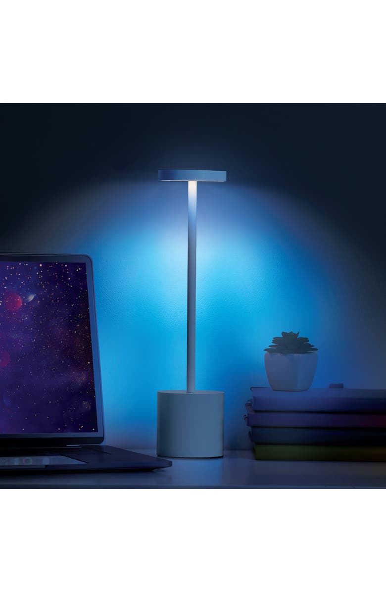 MERKURY INNOVATIONS Metal LED Touch Lamp, Alternate, color,