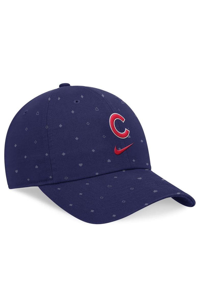 Nike Men's Nike  Royal Chicago Cubs Primetime Print Club Adjustable Hat, Alternate, color, 
